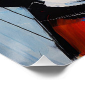 Het Franse Bulldog portret 001 - Sable Gabrie Perfect Poster (Hoek)