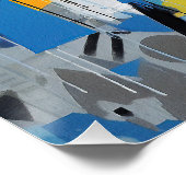 Het Franse Bulldog portret 002 - Sable Gabrie Perfect Poster (Hoek)