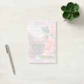 Het Franse Bulldog Post merkt 4x6 pad op Post-it® Notes (Kantoor)