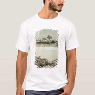 Het Franse Folly en een Salt Merchant-huis op de T-shirt