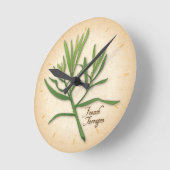 Het Franse Kruid van de Dragon Ronde Klok (Hoek)