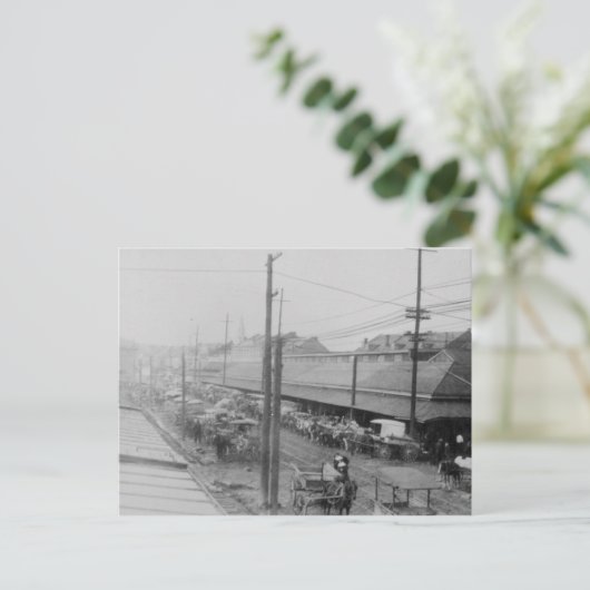 Het Franse kwartaal 1905 Briefkaart (Staand voorkant)