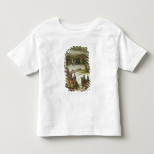 Het Franse leger kruist de Sint Bernard Pass Kinder Shirts