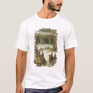 Het Franse leger kruist de Sint Bernard Pass T-shirt