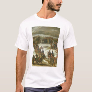Het Franse leger kruist de Sint Bernard Pass T-shirt