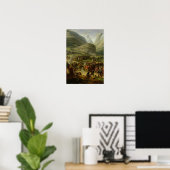 Het Franse leger reisde naar St. Bernard Pass Poster (Thuiskantoor)
