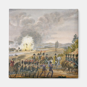 Het Franse Retreat na de slag om Leipzig, 19 Magneet