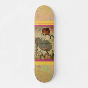 Het Franse Skateboard van het Briefkaart