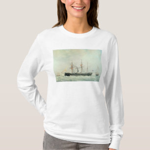 Het Franse slagschip "La Gloire", 1880 T-shirt