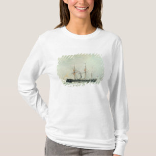 Het Franse slagschip "La Gloire", 1880 T-shirt