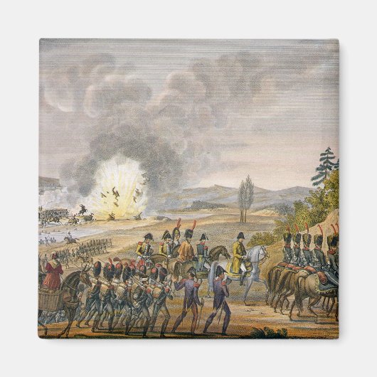 Het Franse terughoudendheid na de slag om Leipzig, Magneet (Voorkant)