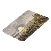 Het Franse terughoudendheid na de slag om Leipzig, Magneet (Linkerzijde)