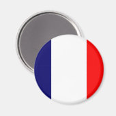 Het Franse vlagontwerp - OUI! Magneet (Voorkant / Achterkant)