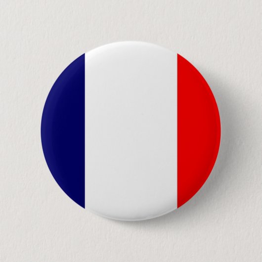 Het Franse vlagontwerp - OUI! Ronde Button 5,7 Cm (Voorkant)