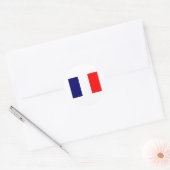 Het Franse vlagontwerp - OUI! Ronde Sticker (Envelop)