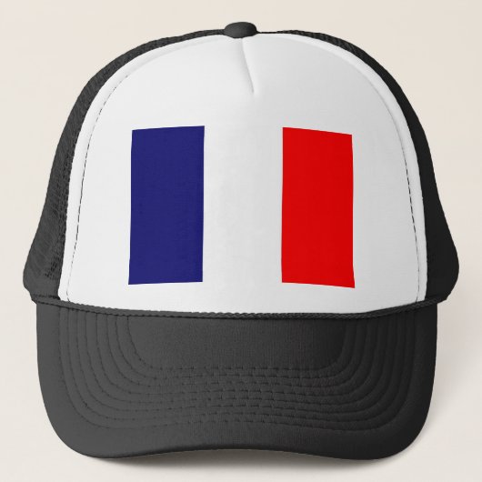 Het Franse vlagontwerp - OUI! Trucker Pet (Voorkant)