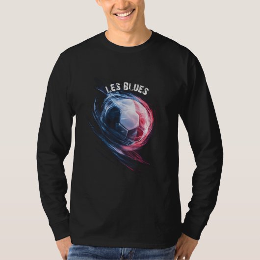 Het Franse voetbalteam T-shirt (Voorkant)