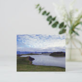Het Fratercula Arctica, IJsland Briefkaart (Staand voorkant)