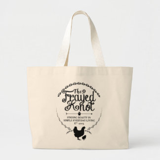 Het frauduleuze Knot - MarktTas Grote Tote Bag