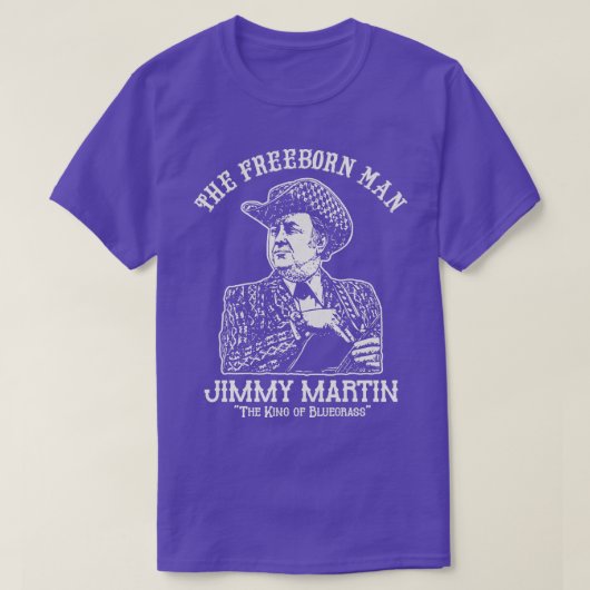 Het Freeborn Man Jimmy Martin T-shirt (Design voorkant)