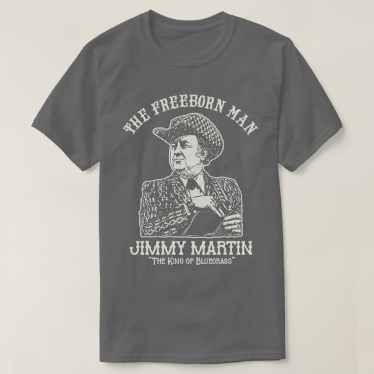Het Freeborn Man Jimmy Martin T-shirt (Design voorkant)