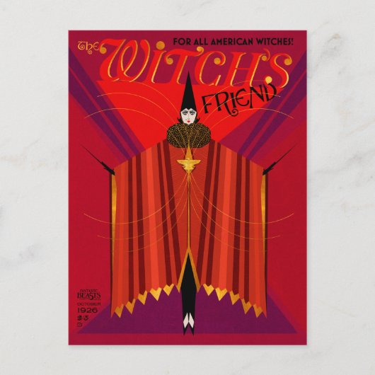 Het Friend Oktober Magazine van de getuige Briefkaart (Voorkant)