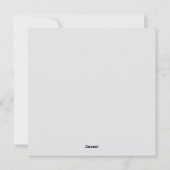 Het Friese Paard - Wenskaart Feestdagenkaart (Achterkant)