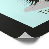 Het Friesiaanse paard - Poster (Hoek)