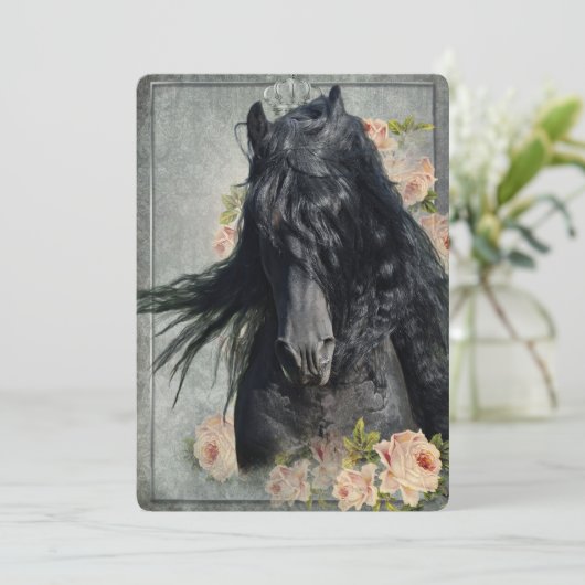 Het Friesisch-Wenskaart Bedankkaart (Staand voorkant)