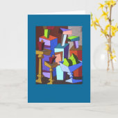 Het fruit en het Wenskaart van de Wijnstok ll Kaart (Gele Bloem)