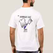 Het Frybrood Chef Cafe Tshirt (Achterkant)