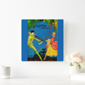 Het Fulton Theater-programma uit 1927 omvat kunst Vierkante Klok (Huis)