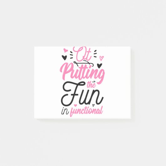 Het Fun in functie zetten Post-it® Notes (Voorkant)