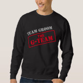 Het G-Team Bruidegom Trui (Voorkant)