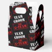 Het G-Team Team Groom Gable Bedankdoosjes (Geopend)