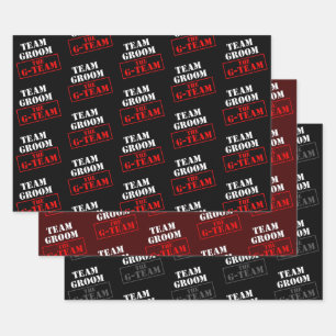 Het G-Team Team Groom Inpakpapier Vel