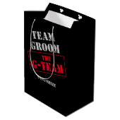 Het G-Team Team Groom Medium Cadeauzakje (Achterkant Gekanteld)