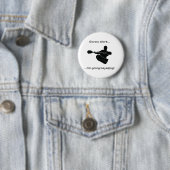 Het Gaan Kayaking van het Werk van de schroef… Ronde Button 5,7 Cm (In situ)
