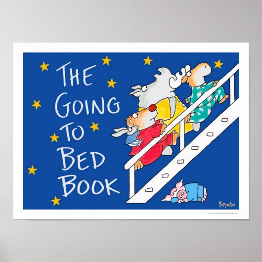 HET GAAN NAAR BED BOOK poster VAN Sandra Boynton (Voorkant)