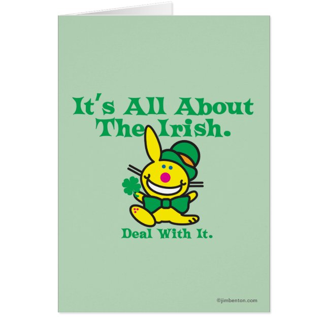 Het gaat allemaal om de Ieren (Voorkant)