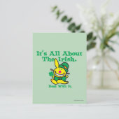 Het gaat allemaal om de Ieren Briefkaart (Staand voorkant)