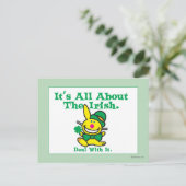 Het gaat allemaal om de Ieren Briefkaart (Staand voorkant)