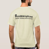 Het gaat allemaal om de informatie. t-shirt (Achterkant)