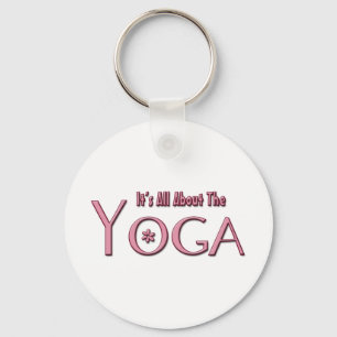 Het gaat allemaal om de Yoga Sleutelhanger