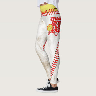 Het gaat allemaal om die Basis softball leggings
