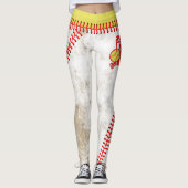 Het gaat allemaal om die Basis softball leggings (Voorkant)