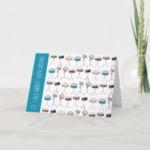 Het gaat allemaal om die drums Snare Drummer Birth Kaart