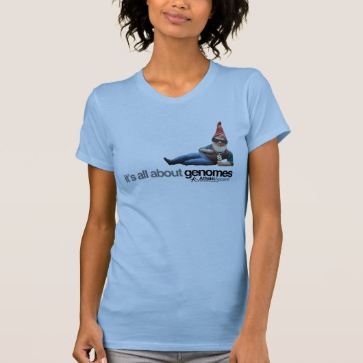 Het gaat allemaal om gnomen t-shirt (Voorkant)