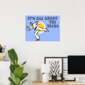 Het gaat allemaal om het Poster van de krijgskunst (Thuiskantoor)