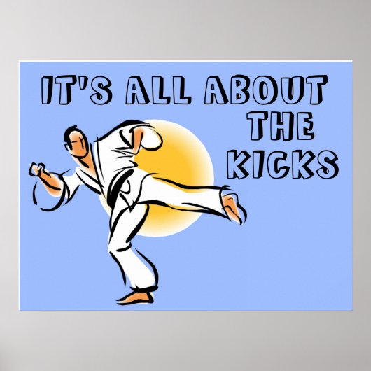 Het gaat allemaal om het Poster van de krijgskunst (Voorkant)